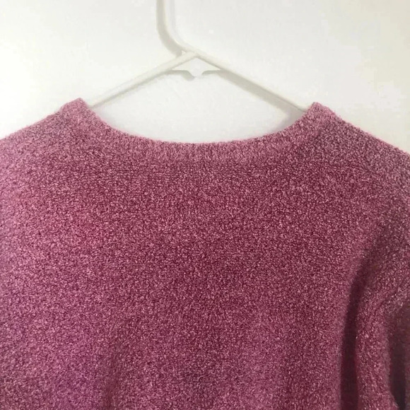 Columbia Pink Knit Sweater Women's Size XL - Picture 4 of 9